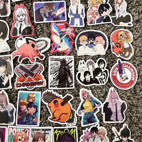 Chainsaw Man Anime Sticker Set of 50 pcs - Picture 6 of 6